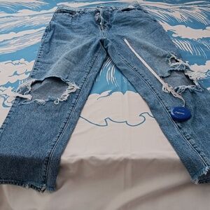 Ripped Style Jeans Pac Sun